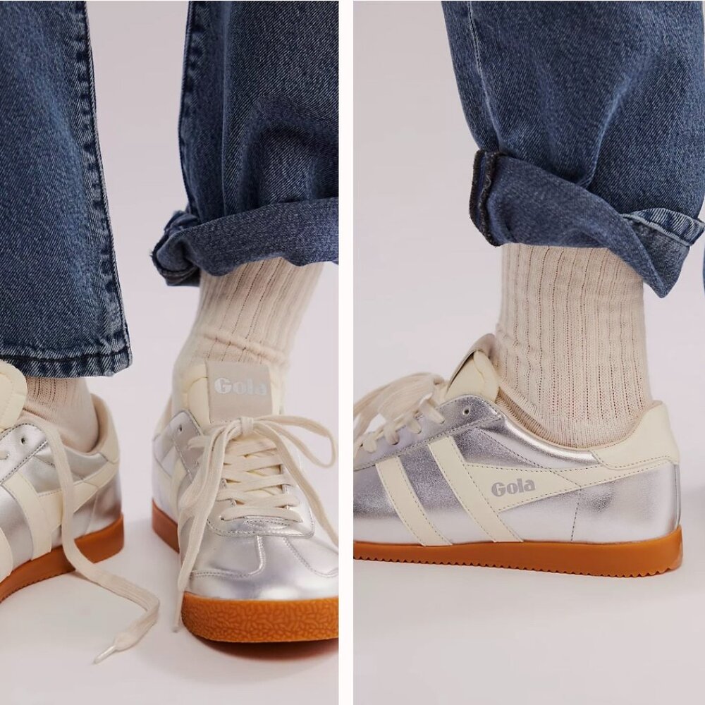 Gola Elan Metallic Sneakers Size 7